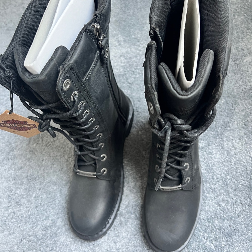 Harley-Davidson Footwear Women's Harnett Motorcycle Boot - Brand New